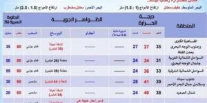 طقس الغد.. نشاط للرياح وسقوط أمطار على هذه المناطق - AARC مصر