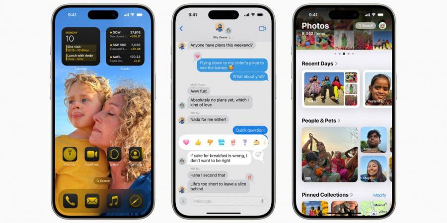 قائمة هواتف الأيفون التي تدعم تحديث iOS 18 الآن - AARC مصر